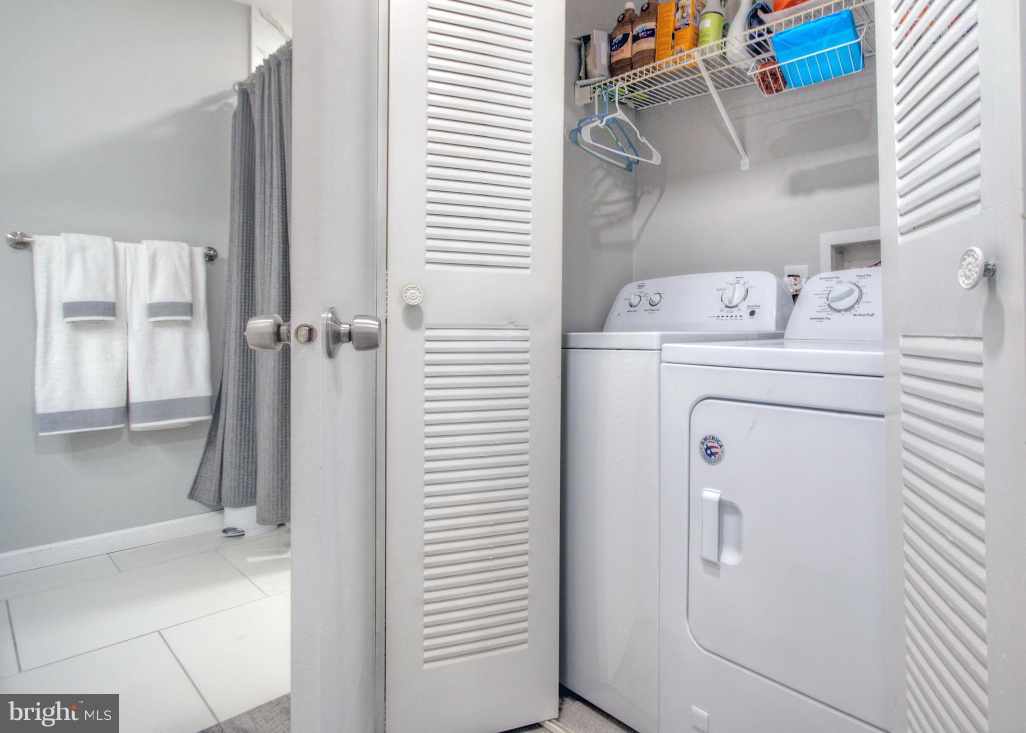 405 Quail Road Marlton, NJ 08053 - Photo 20 of 29 a utility room with dryer and washer