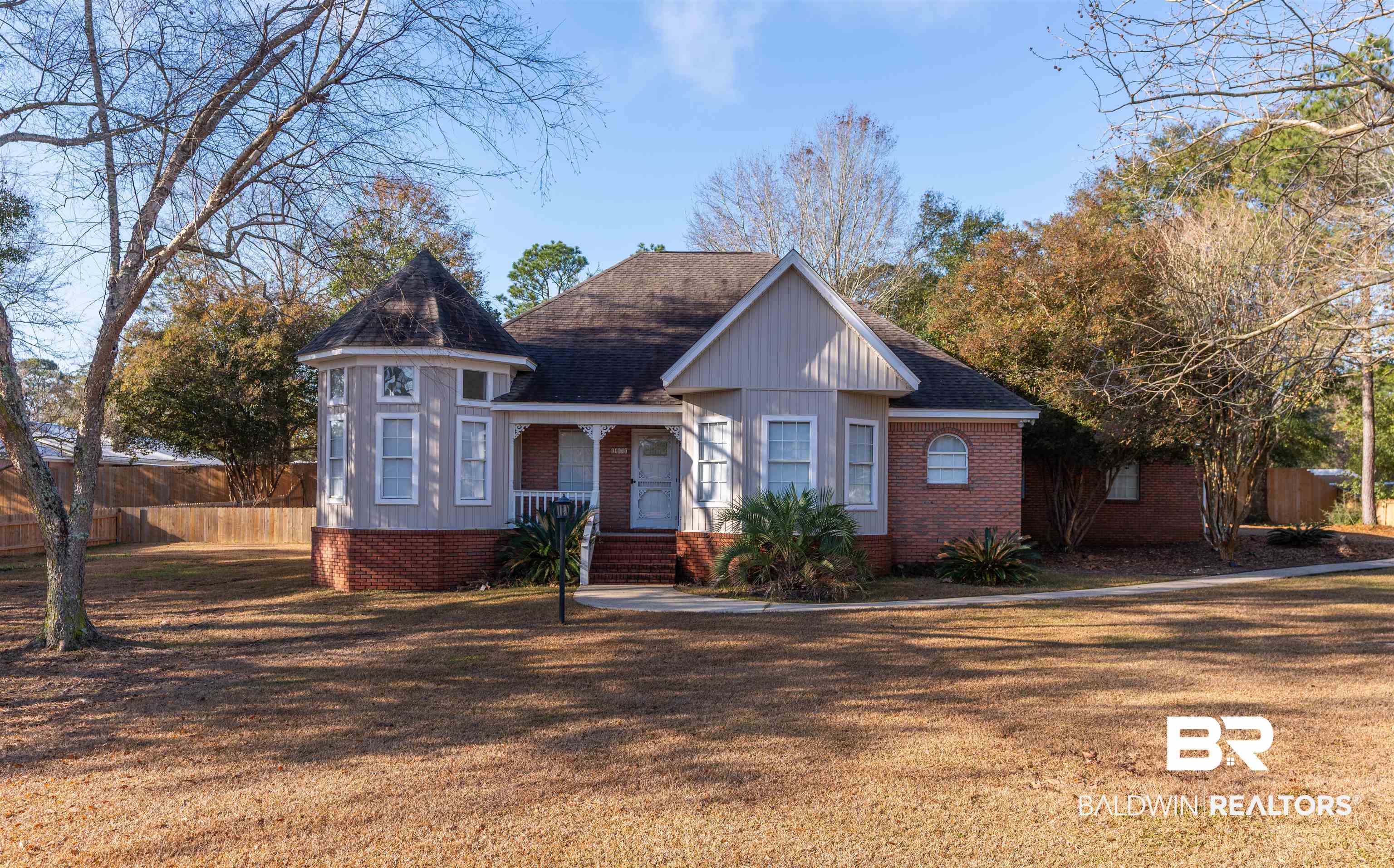 14631 Rdg Road East Summerdale, AL 36580 - Photo 3 of 46 View of front of house with a front lawn