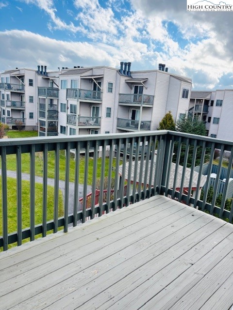 a view of building from roof deck