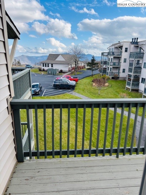 301 Pinnacle Inn Road, Unit 4301 Beech Mountain, NC 28604 - Photo 2 of 9 a view of swimming pool from a balcony