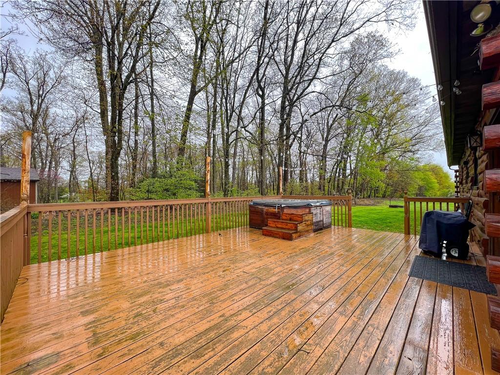 110 Zetta Lane Butler, PA 16002 - Photo 26 of 36 a park view with a bench and trees with wooden floor