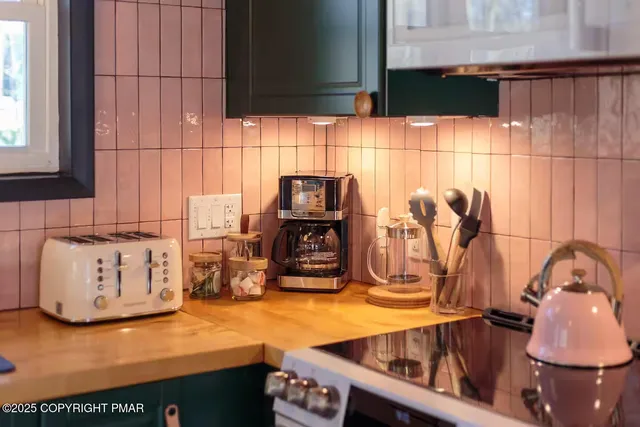 a room with gym equipment