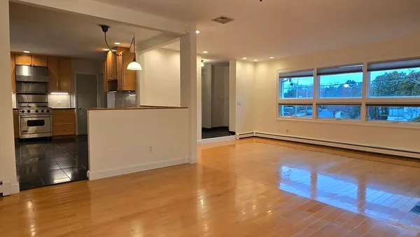 a view of empty room
