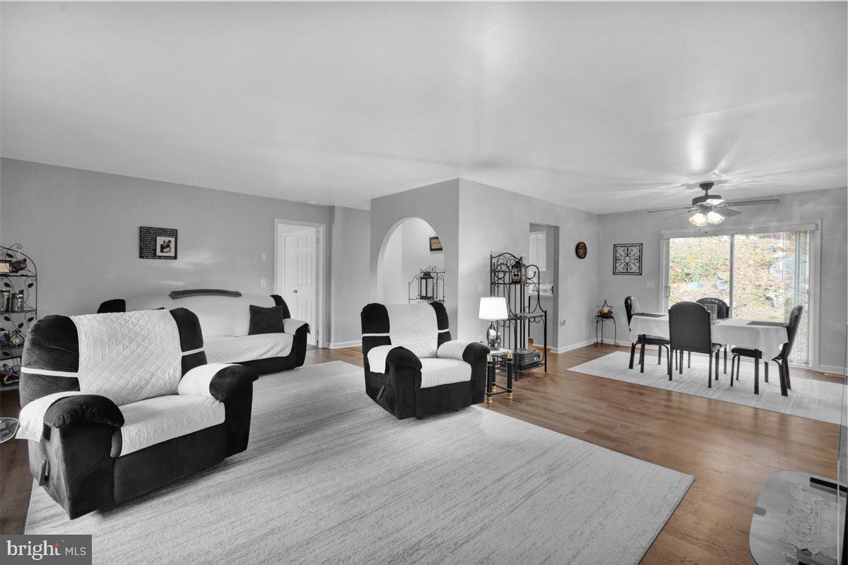 119 Smoketown Road Mertztown, PA 19539 - Photo 14 of 40 a living room with furniture and wooden floor