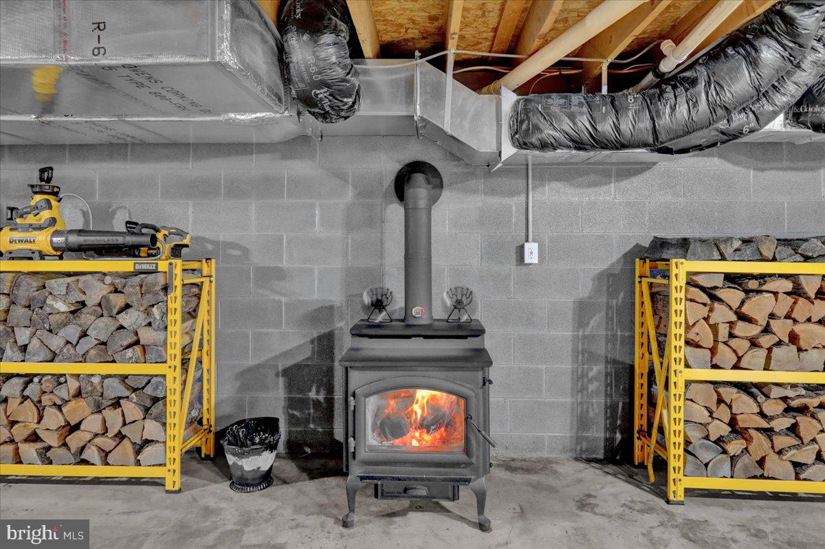 119 Smoketown Road Mertztown, PA 19539 - Photo 34 of 40 a kitchen with a stove and storage