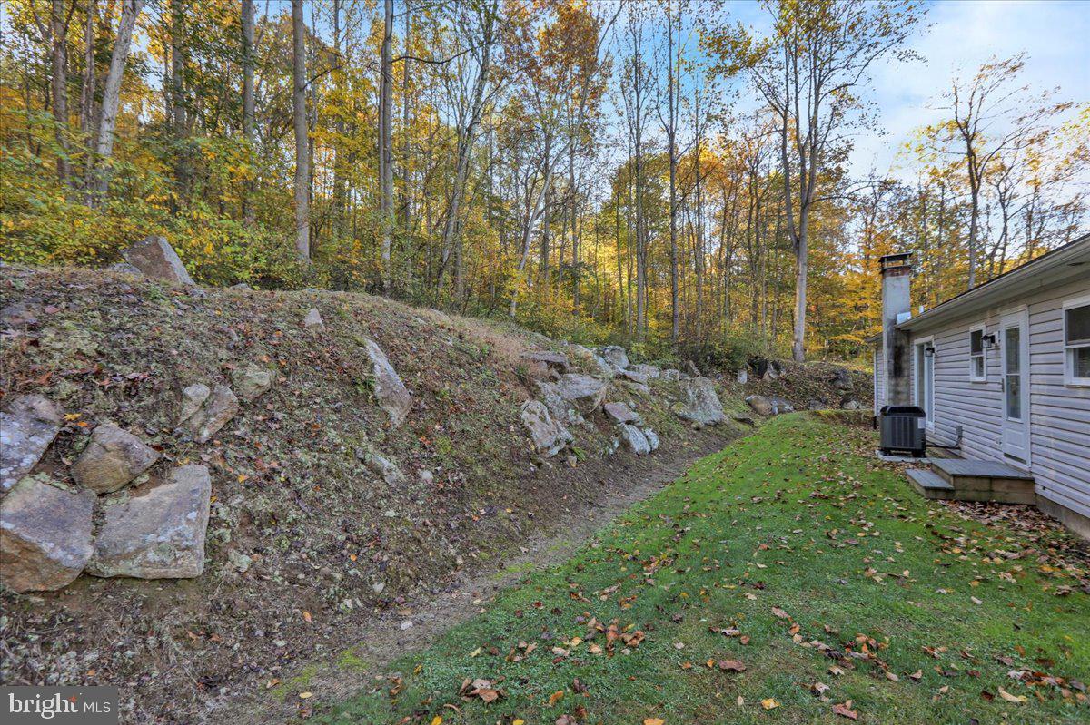 119 Smoketown Road Mertztown, PA 19539 - Photo 5 of 40 a view of a backyard with large trees