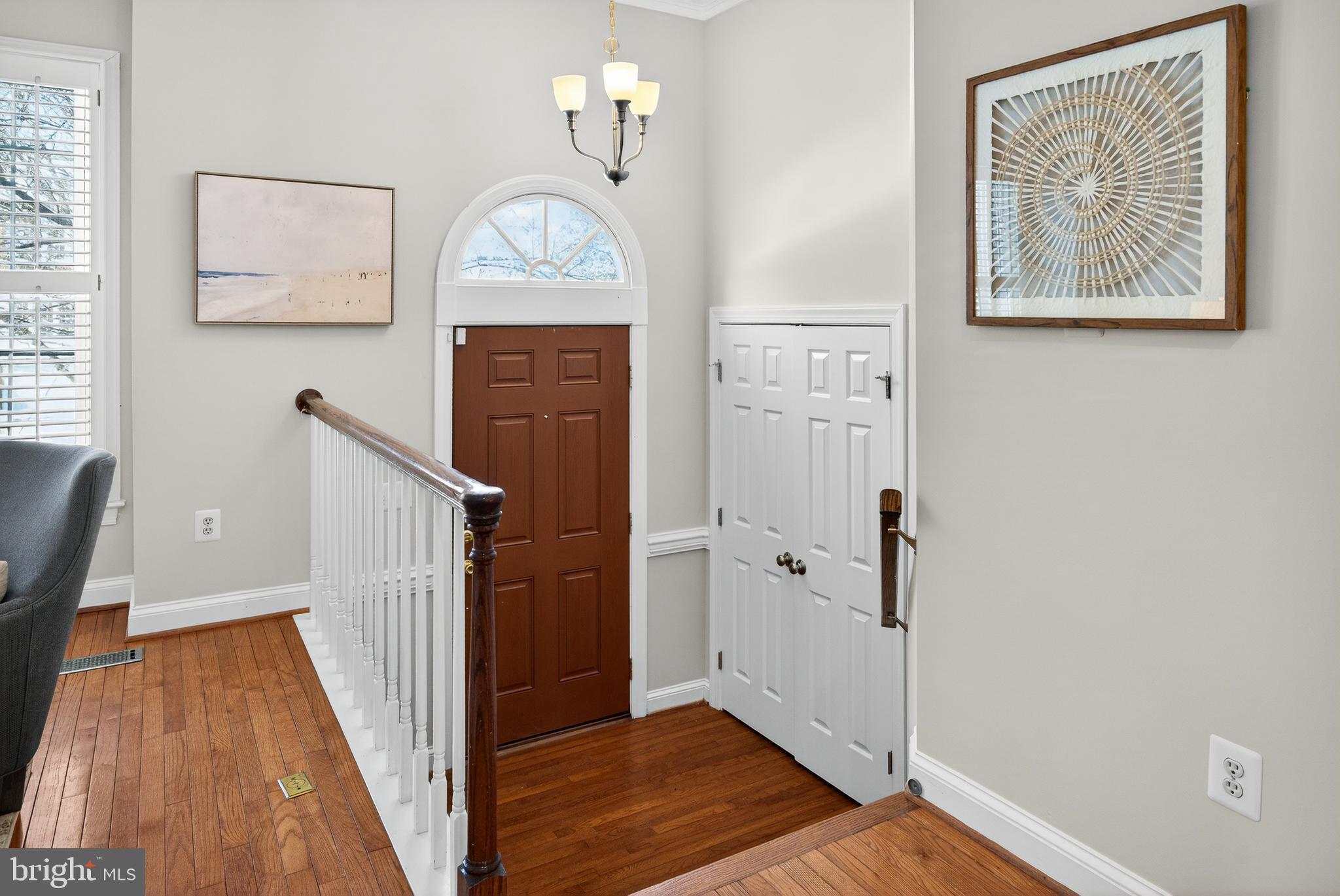 2143 Wolftrap Court Vienna, VA 22182 - Photo 2 of 49 a view of an entryway with wooden floor