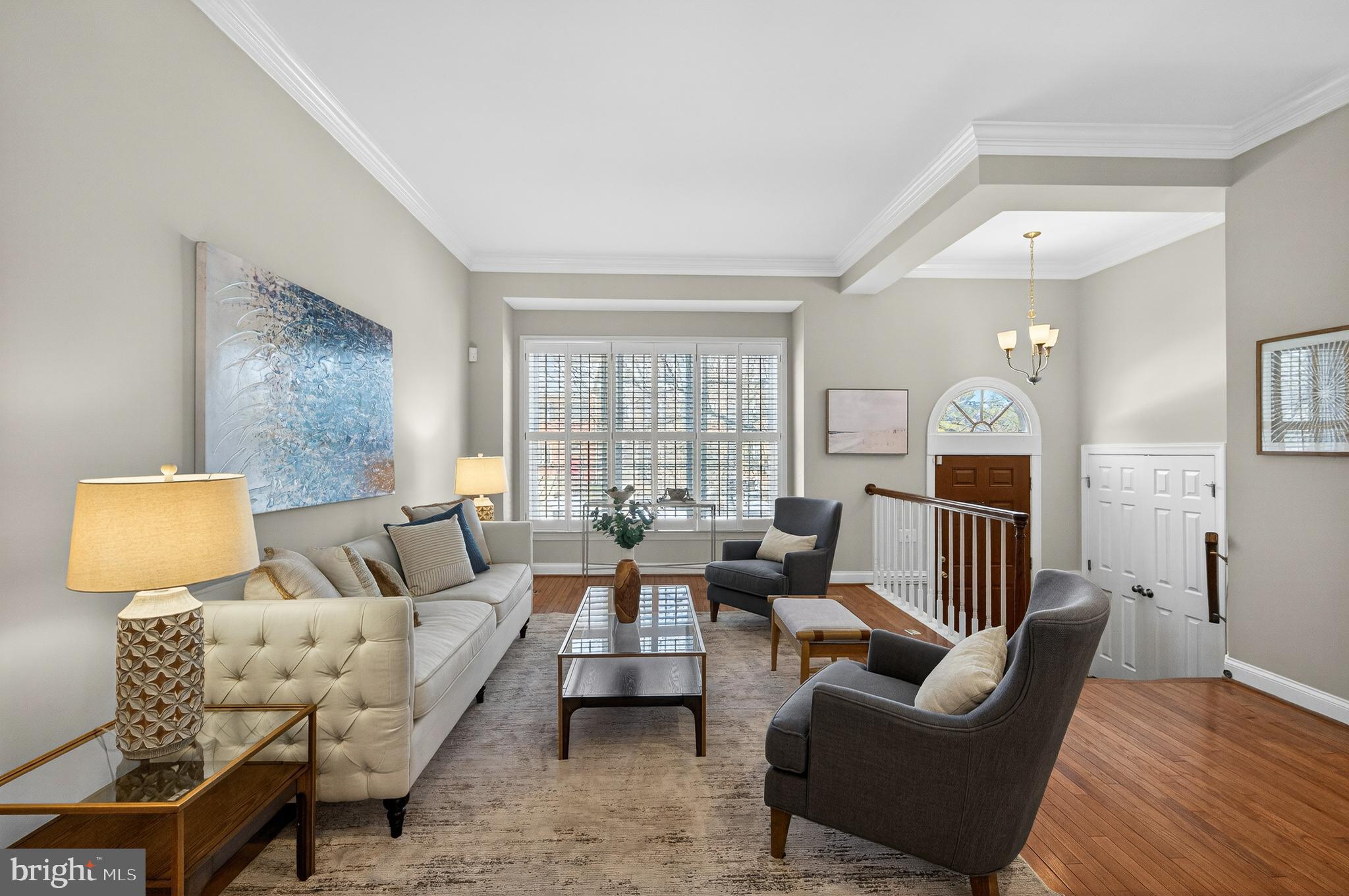 2143 Wolftrap Court Vienna, VA 22182 - Photo 4 of 49 a living room with furniture and wooden floor