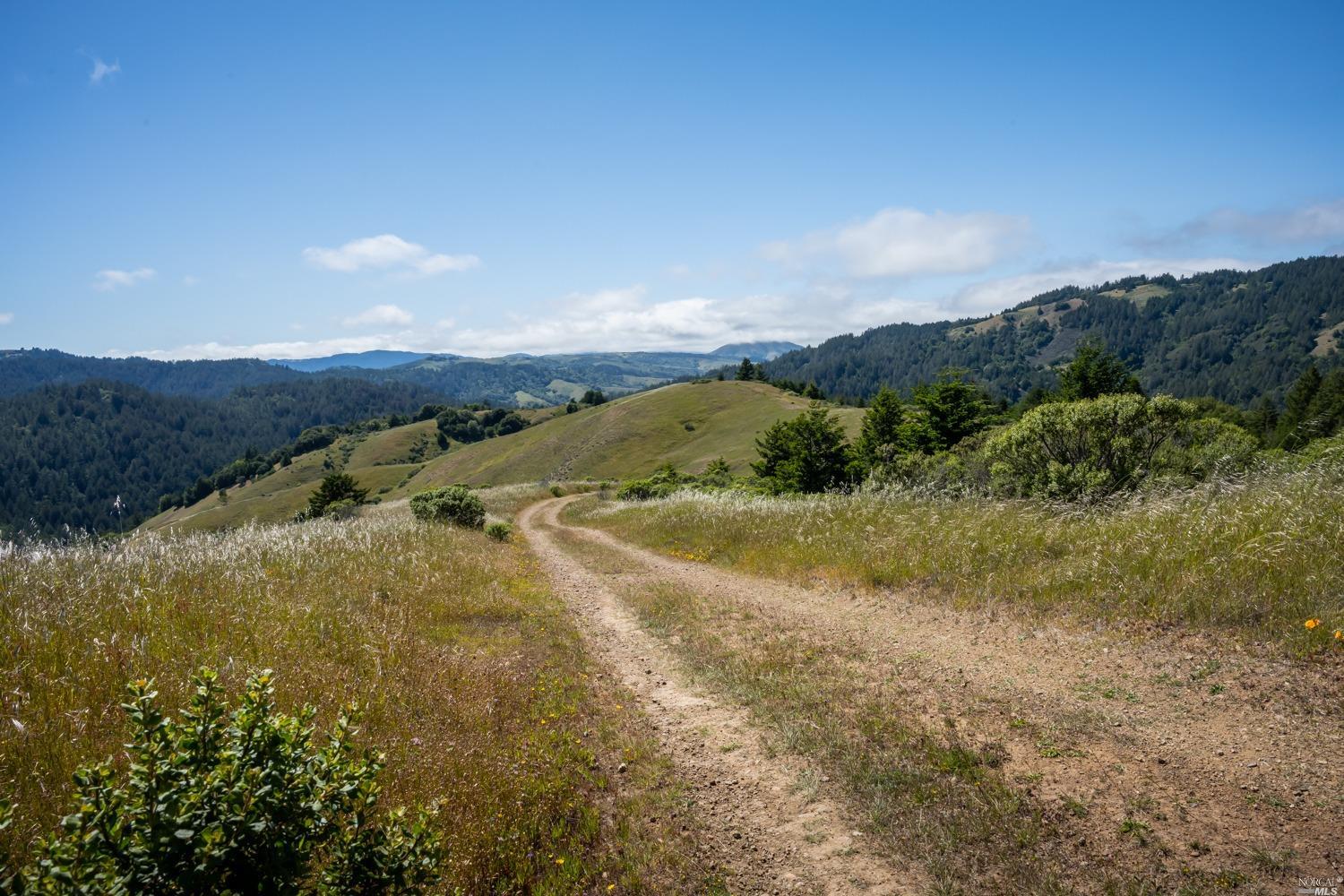 5757 Lucas Valley Road Nicasio, CA 94946 - Photo 49 of 60 a view of mountain with sunset in background