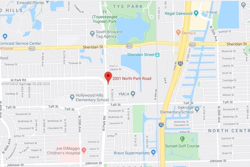 2001 North Park Road Hollywood, FL 33021 - Photo 38 of 49 immediate area - TY Park, Hollywood Hills Elementary School, YMCA, Yellow Green Market, Memorial East/Joe DiMaggio Hospital & I95