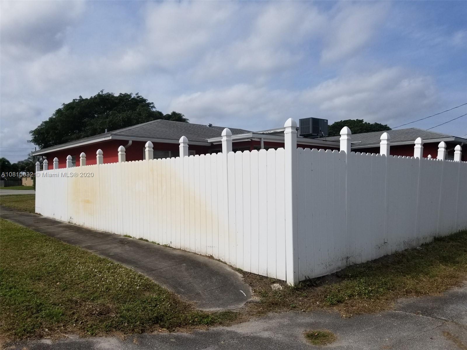 2001 North Park Road Hollywood, FL 33021 - Photo 45 of 49 large fenced back yard, spacious corner lot
