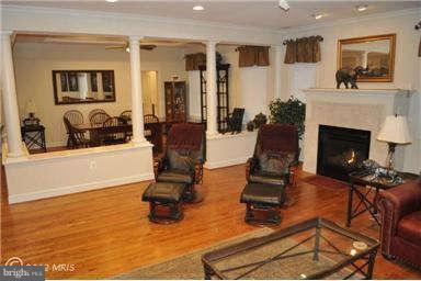 2925 Marlow Road Silver Spring, MD 20904 - Photo 14 of 20 a living room with furniture and a fireplace