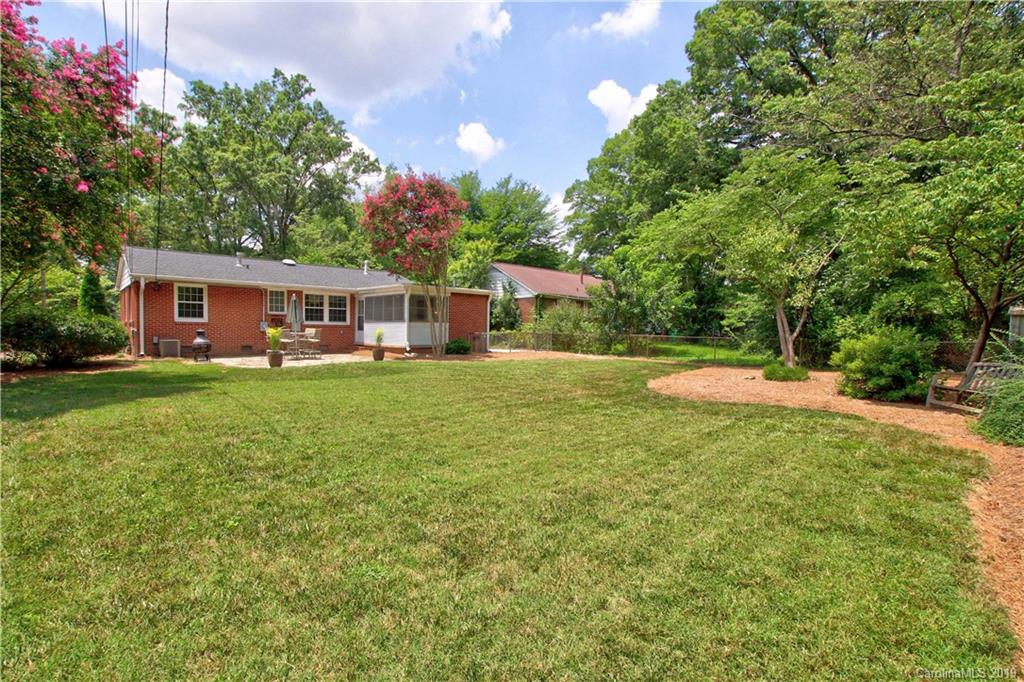 4137 Applegate Road Charlotte, NC 28209 - Photo 32 of 44 a view of a house with a big yard
