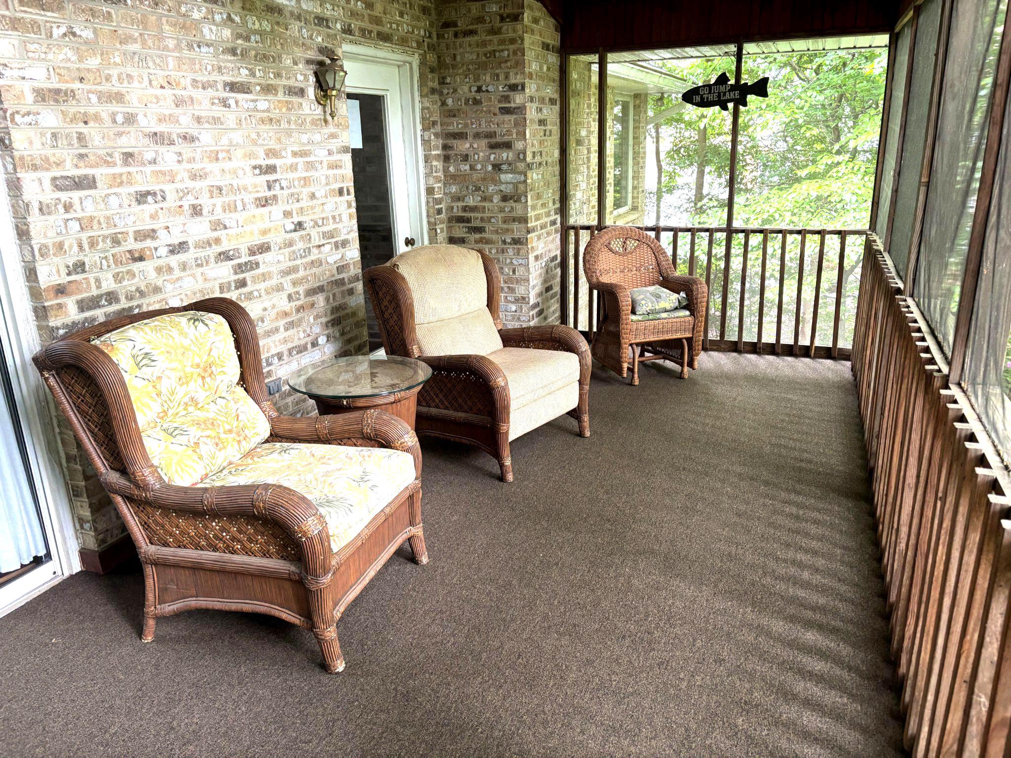 110 Federal Road Locust Grove, VA 22508 - Photo 53 of 77 a living room with furniture and a floor to ceiling window