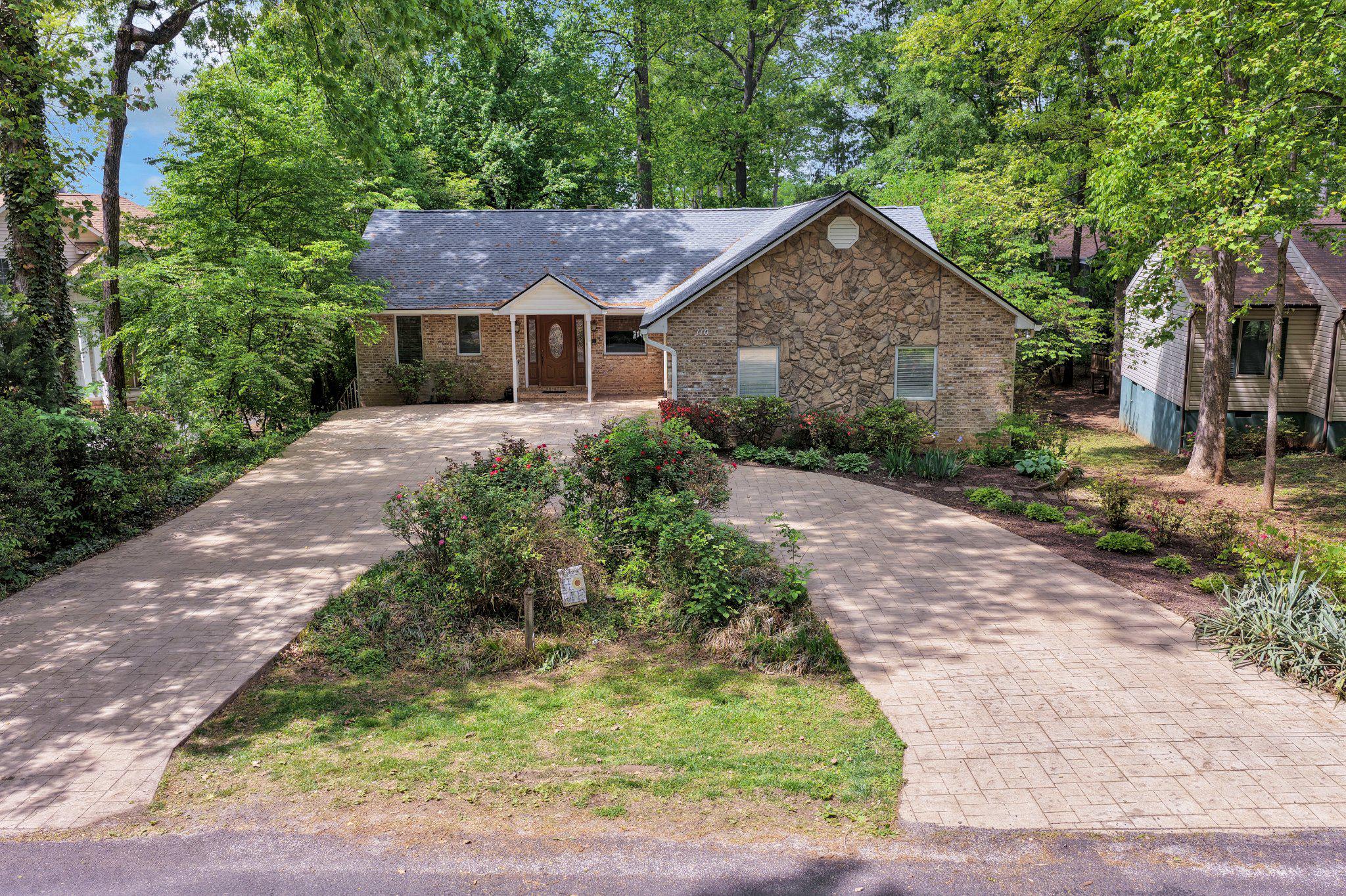 110 Federal Road Locust Grove, VA 22508 - Photo 57 of 77 a front view of house with yard and trees