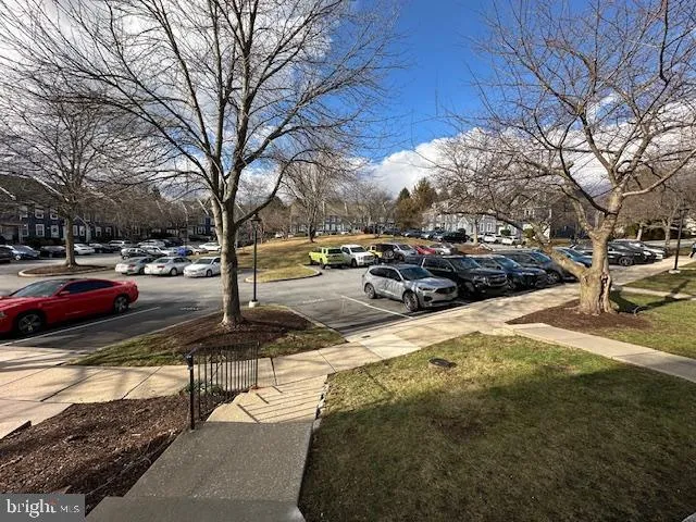 a street view with couple of cars parked on road