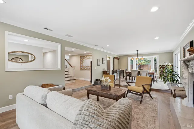 a view of a sink and a window