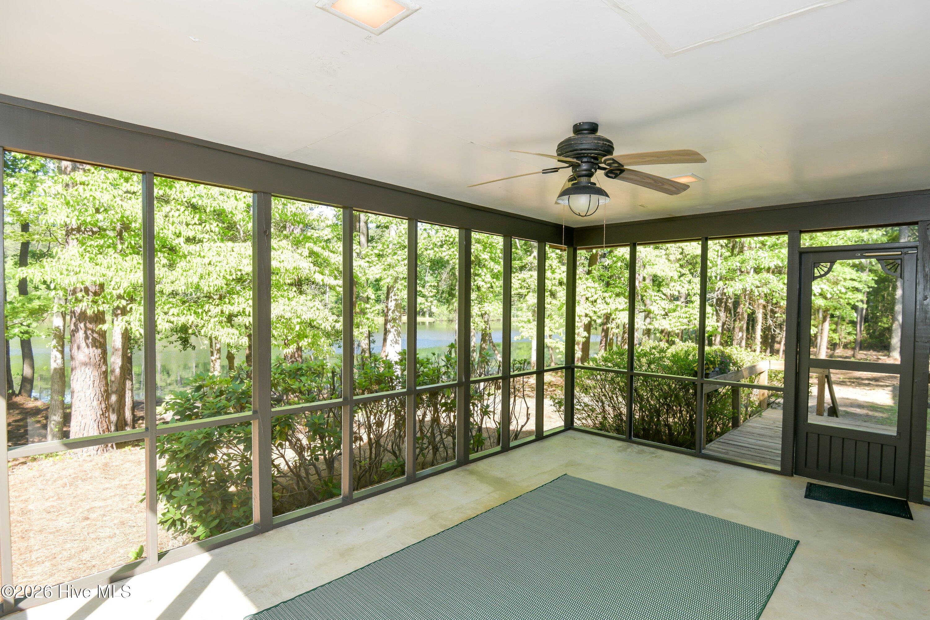 350 Brinkley Road Carthage, NC 28327 - Photo 25 of 47 screened porch with great water views