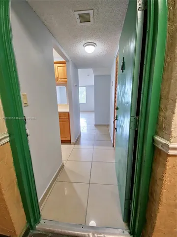 a bathroom with a mirror