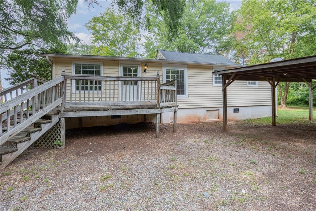 158 John Crotts Road Mocksville, NC 27028 - Photo 21 of 31 Back of the house