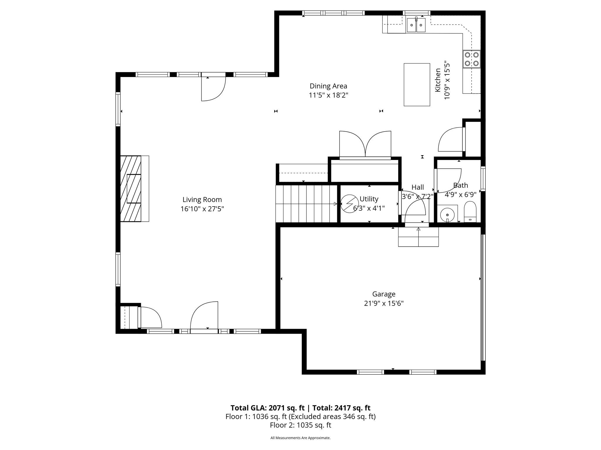 7195 Mooresville Road Salisbury, NC 28147 - Photo 35 of 38 a picture of a floor plan