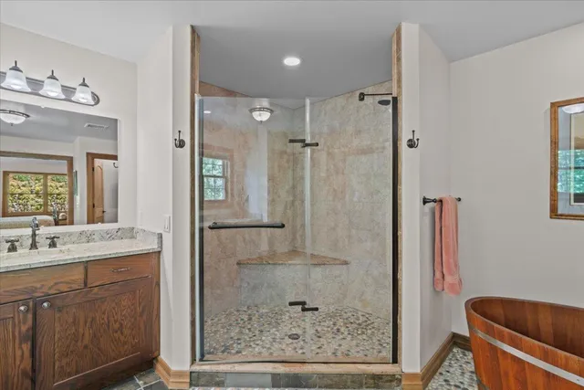 a view of a room with closet