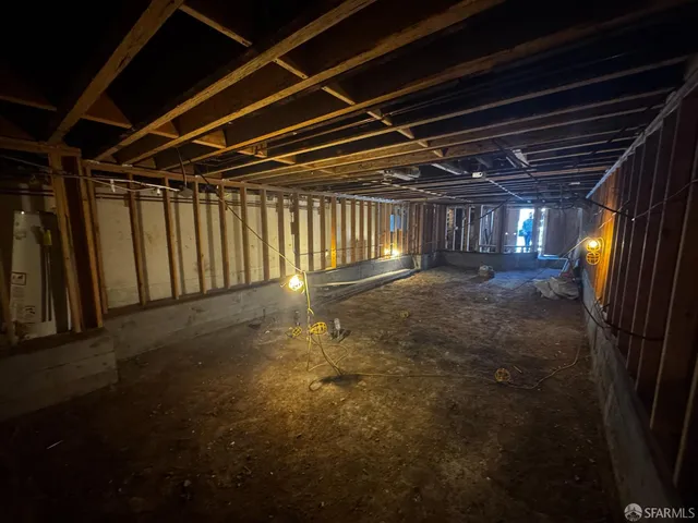 a view of empty room