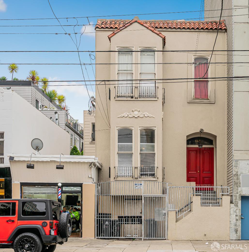 3173 21st Street San Francisco, CA 94110 - Photo 4 of 21 a view of a cars park in front of house