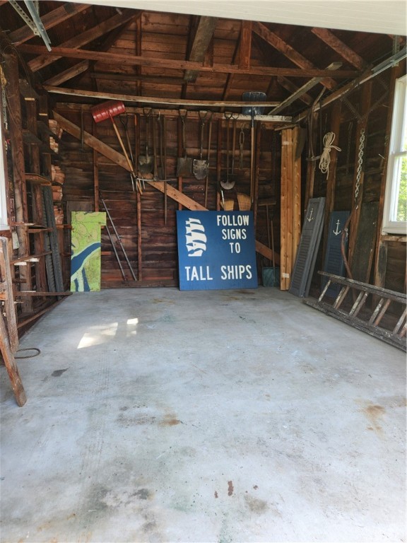 248 Wyatt Road Middletown, RI 02842 - Photo 42 of 50 Interior of Detached One-Car Garage