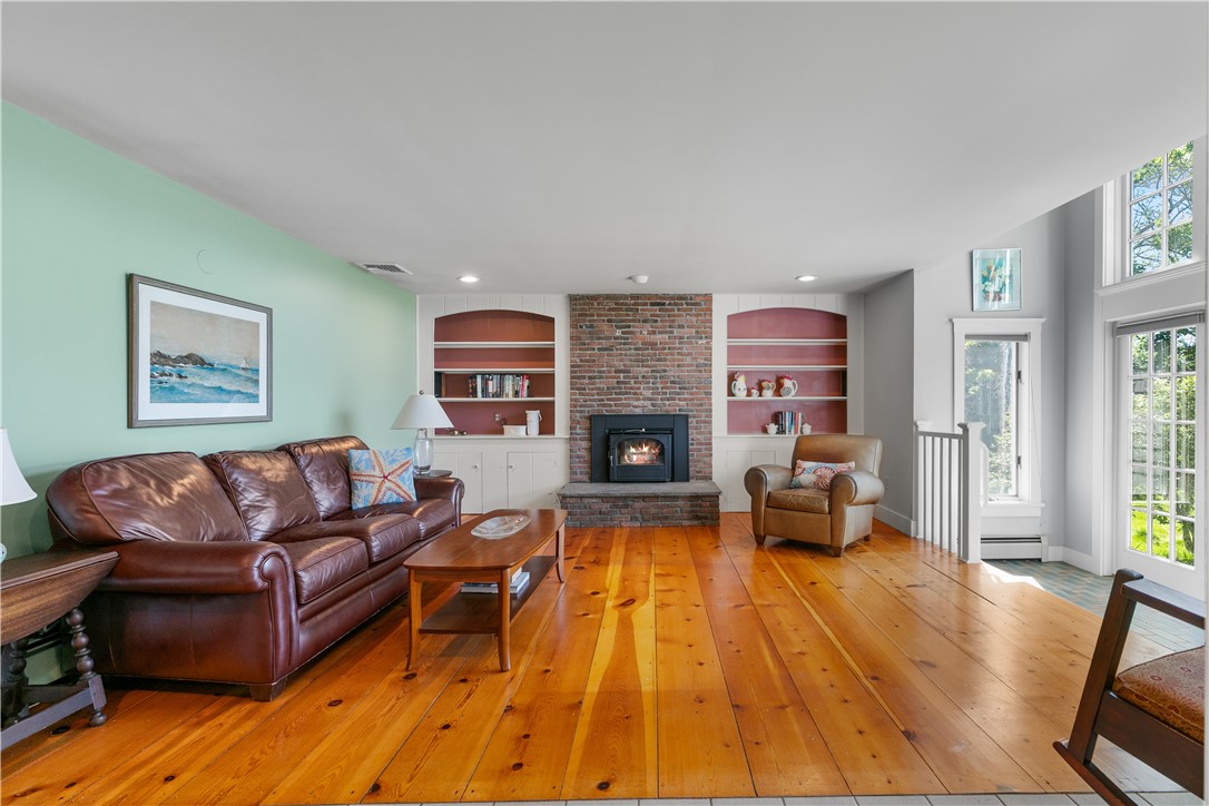 248 Wyatt Road Middletown, RI 02842 - Photo 10 of 50 Family Room with woodstove