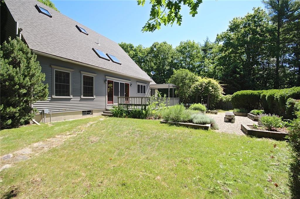 25 Cranberry Pond Road Raymond, ME 04071 - Photo 6 of 35 Back yard has a large deck...