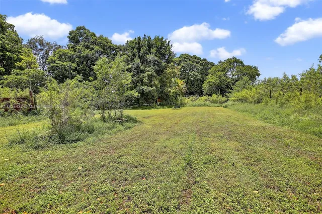 a view of outdoor space and yard