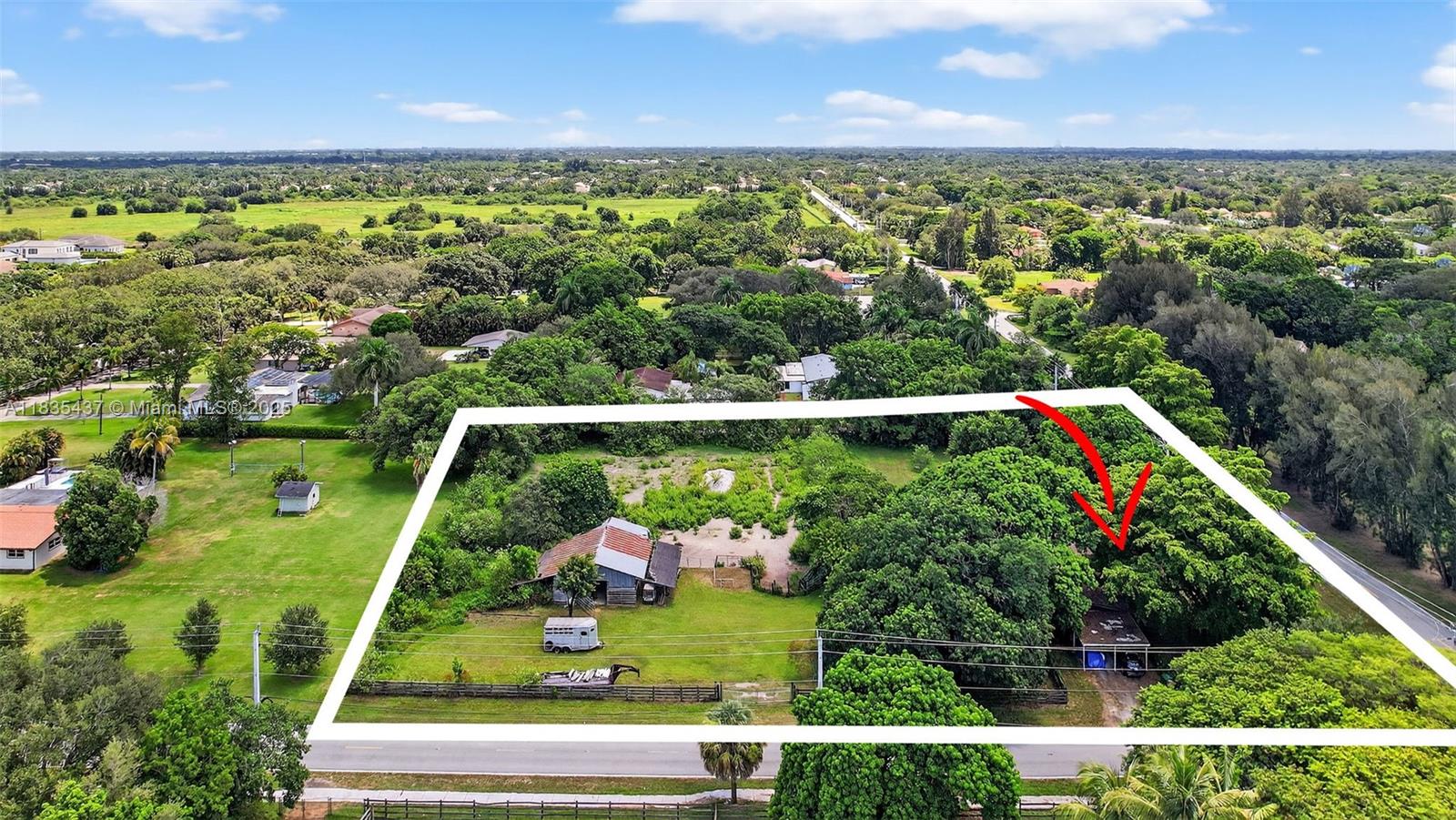 13851 Southwest 26th Street Davie, FL 33325 - Photo 36 of 48 a view of yard with seating area and yard