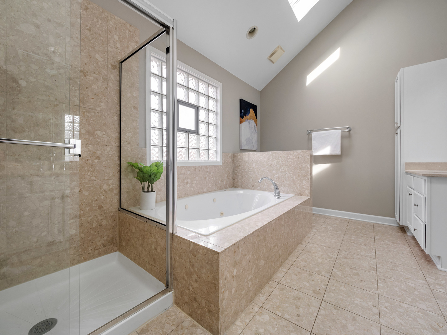 2452 West Dakin Street Chicago, IL 60618 - Photo 24 of 39 a bathroom with a tub shower and sink