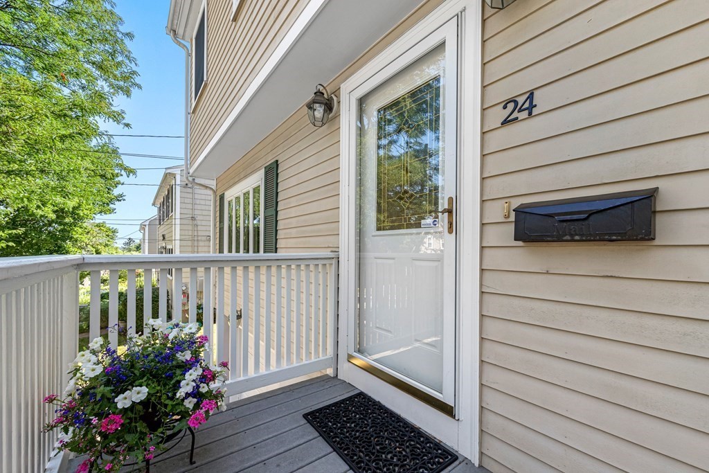 24 Fountain Road Arlington, MA 02476 - Photo 26 of 42 a view of a balcony with flowers
