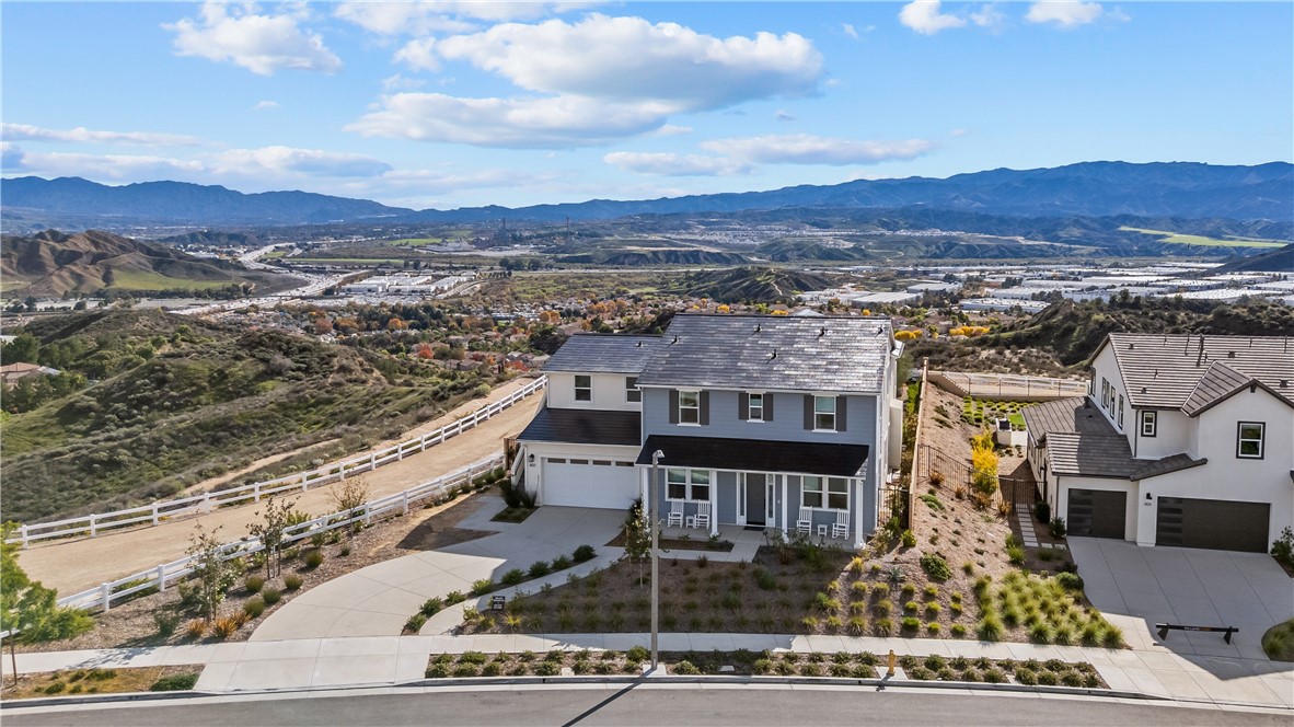 28414 Old Spgs Road Castaic, CA 91384 - Photo 59 of 62 an aerial view of residential houses with outdoor space