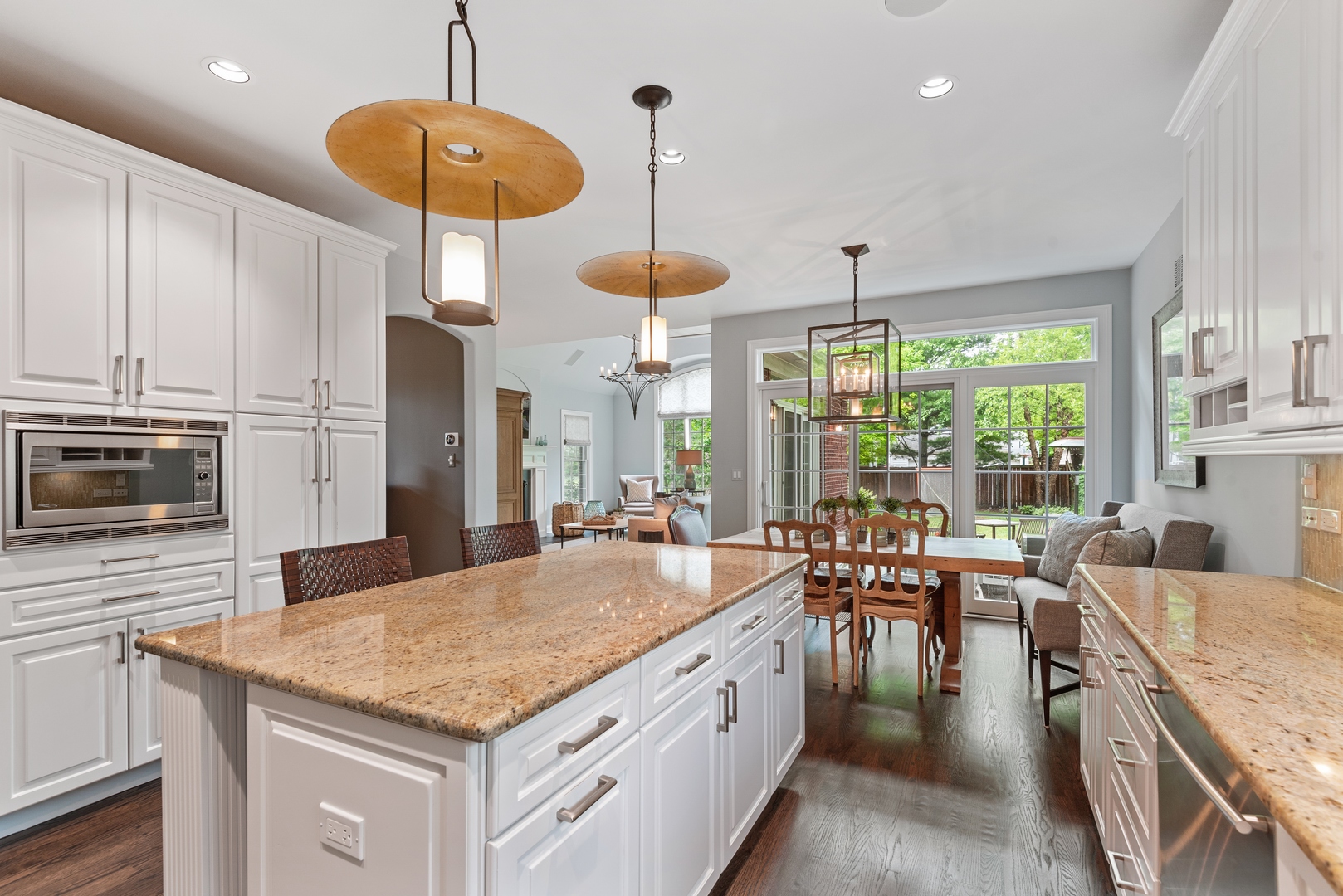 700 Harvard Street Wilmette, IL 60091 - Photo 11 of 50 a kitchen with sink stove and refrigerator