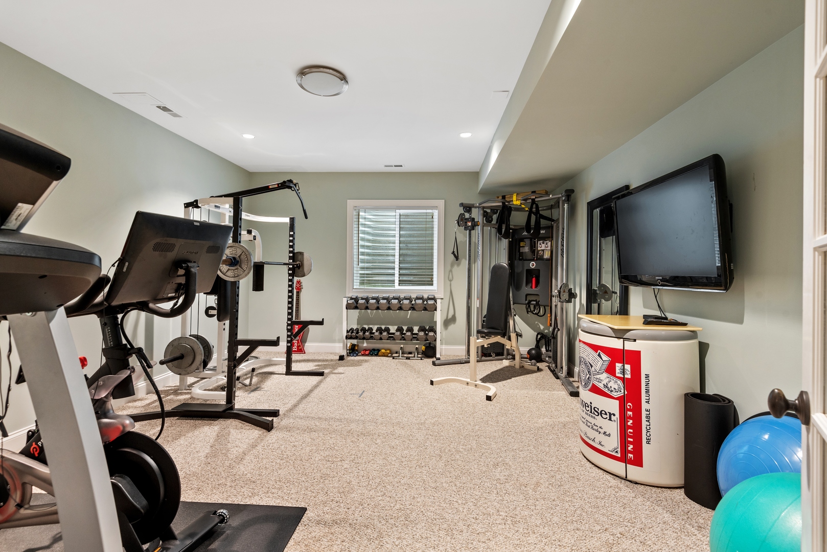 700 Harvard Street Wilmette, IL 60091 - Photo 39 of 50 a view of a room with gym equipment