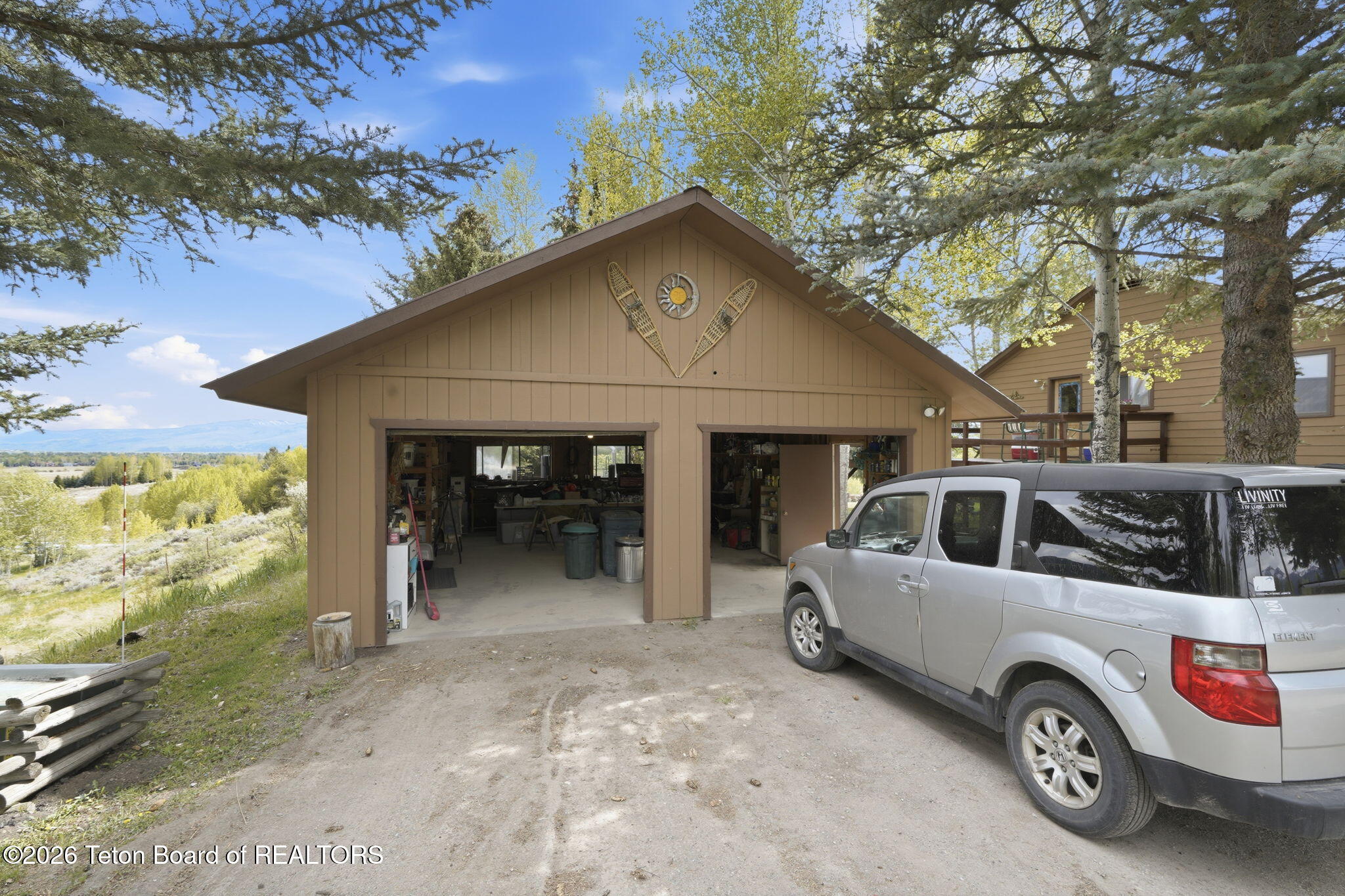 270 North Bar Y Road Jackson, WY 83001 - Photo 39 of 40 Detached 2 car garage