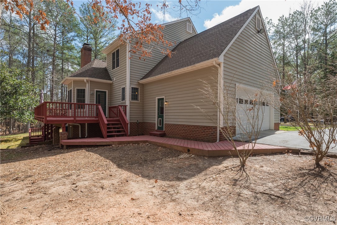 2770 Checketts Drive Sandy Hook, VA 23153 - Photo 46 of 50 a view of a house with a yard