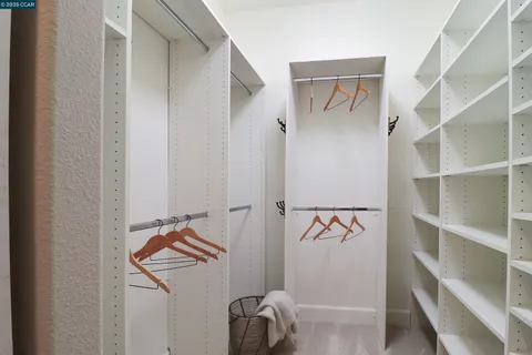 a view of walk in closet