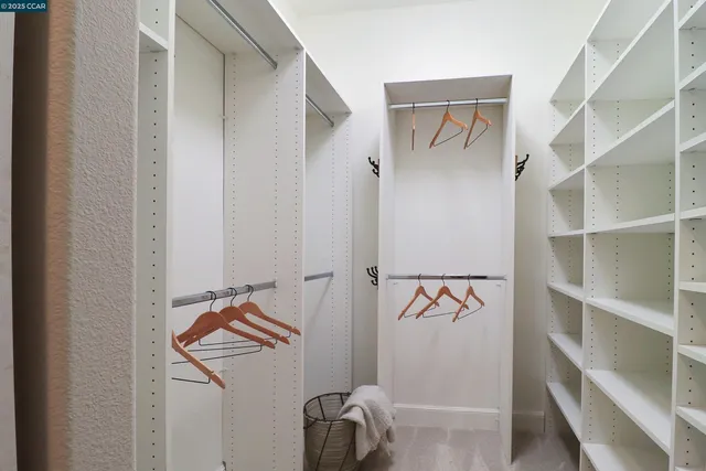a view of walk in closet