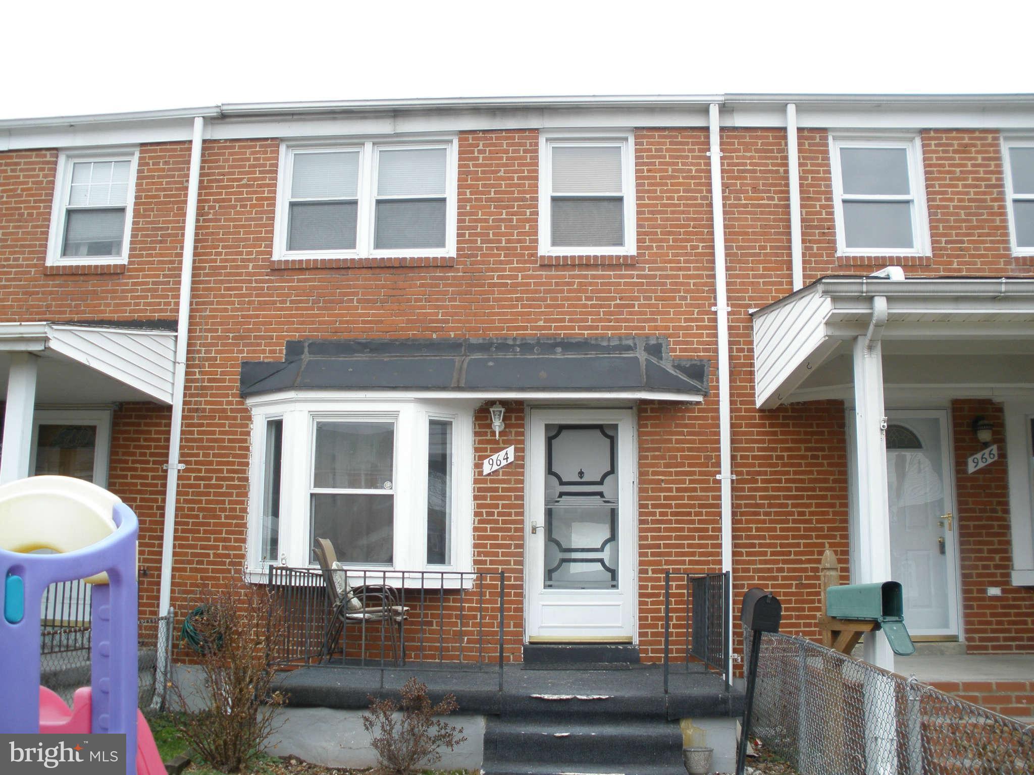 964 Arncliffe Road Baltimore, MD 21221 - Photo 14 of 16 Exterior (Front)