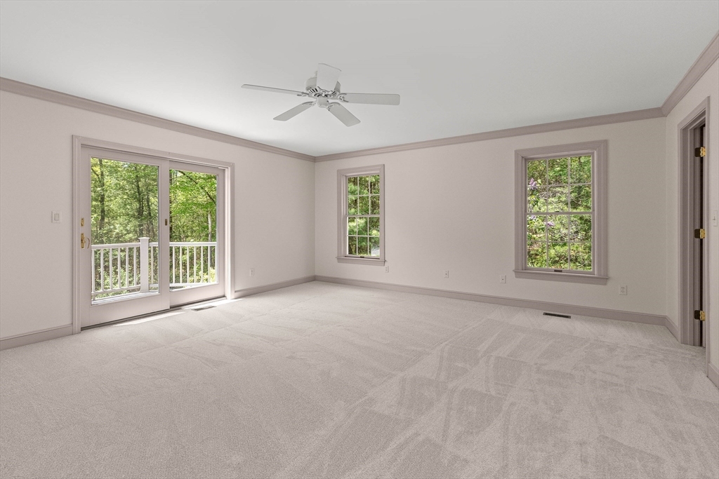 25 Dana Road Boxford, MA 01921 - Photo 19 of 41 a view of an empty room with a window