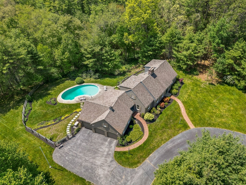 25 Dana Road Boxford, MA 01921 - Photo 2 of 41 an aerial view of a house with outdoor space