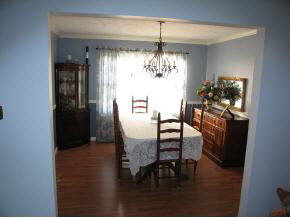 752 Barnhart Road Fort Defiance, VA 24437 - Photo 5 of 8 a view of a dining room with furniture and chandelier