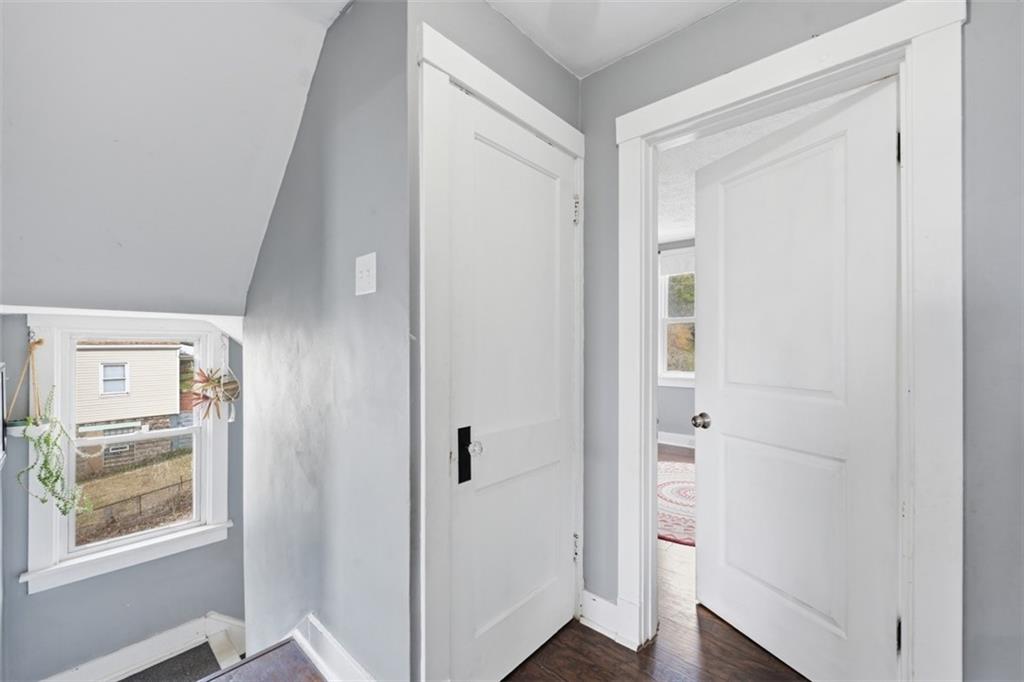 1414 Brinton Road Pittsburgh, PA 15221 - Photo 12 of 20 a view of front door with wooden floor