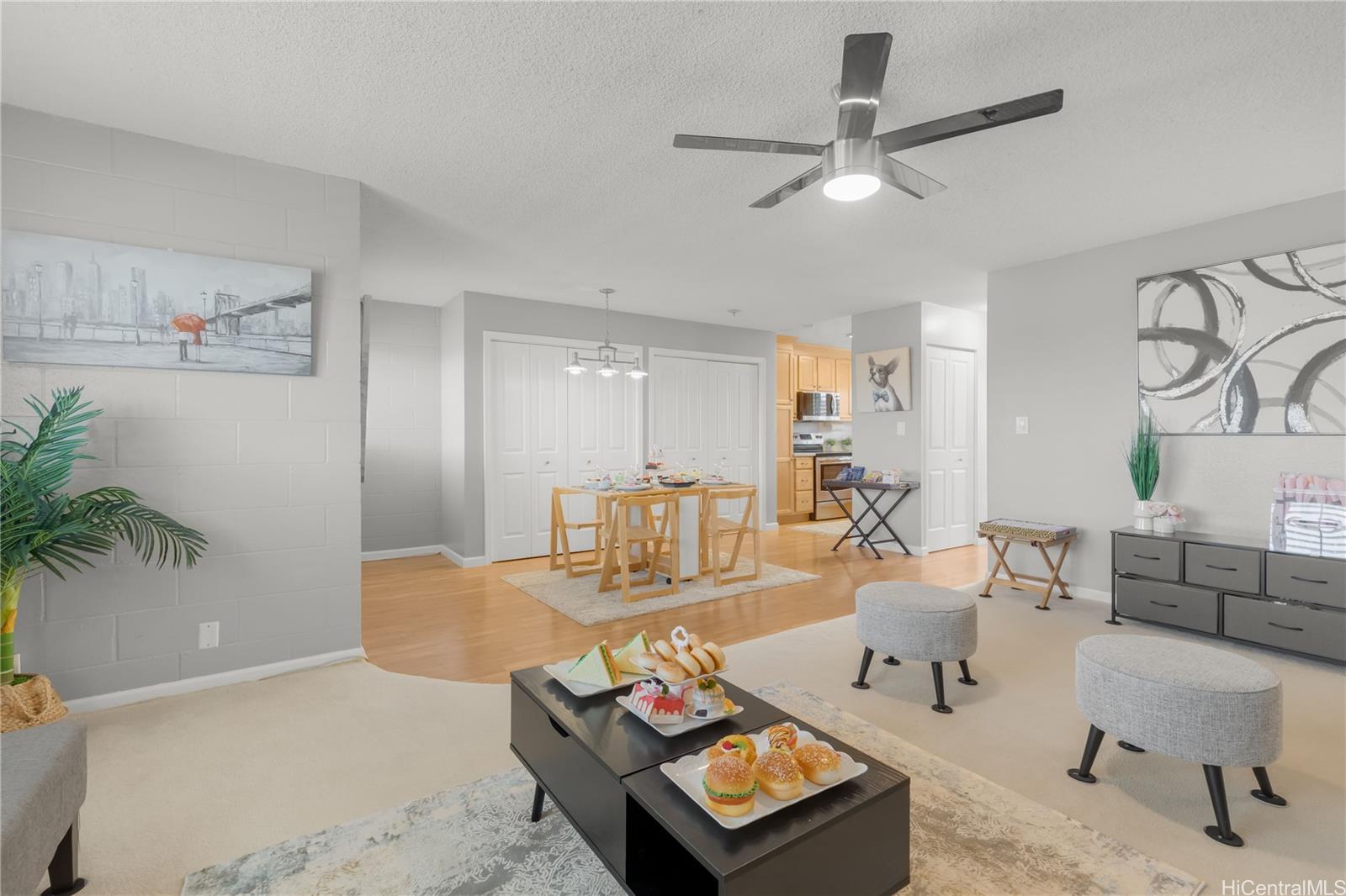 4280 Salt Lake Boulevard, Unit D23 Honolulu, HI 96818 - Photo 18 of 25 Living Room