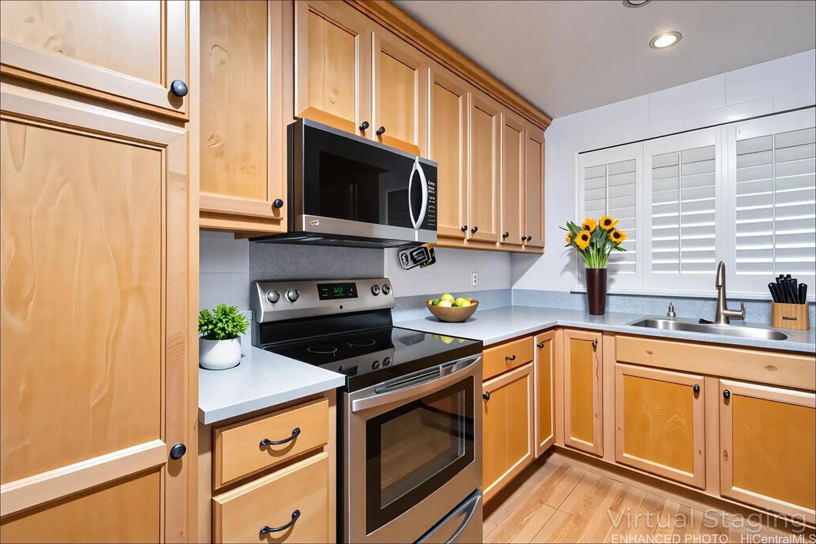 4280 Salt Lake Boulevard, Unit D23 Honolulu, HI 96818 - Photo 5 of 25 Enhanced - Kitchen