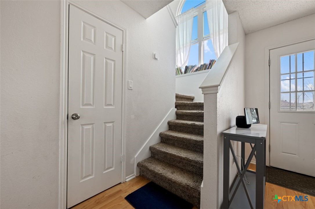 2307 Bernice Circle Copperas Cove, TX 76522 - Photo 18 of 32 a view of entryway and hall with wooden floor